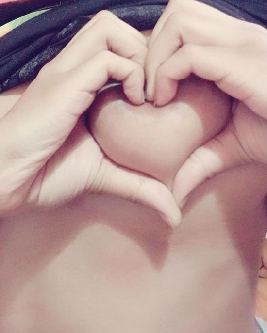 HeartShapedBoobChallenge