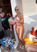 Holly Madison in a bikini