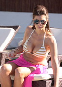 Imogen Thomas is busty in a bikini