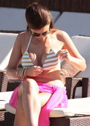 Imogen Thomas is busty in a bikini