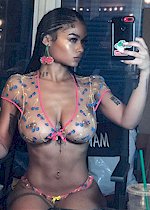 India Westbrooks see through