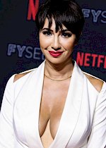 Jackie Cruz cleavage