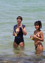 Jackie Cruz in a swimsuit