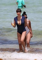 Jackie Cruz in a swimsuit