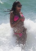 Jeanene Fox in a bikini