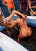 Naked Jello wrestling