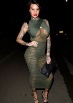 Jemma Lucy in a sexy dress