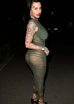 Jemma Lucy in a sexy dress