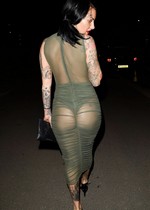 Jemma Lucy in a sexy dress