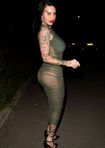 Jemma Lucy in a sexy dress