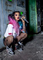 Jemma Lucy as Harley Quinn