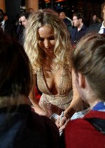 Jennifer Lawrence cleavage