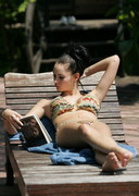 Jessica Jane Clement in a bikini