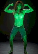 Jodie Marsh as The Hulk