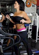 Jwoww working out