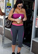 Jwoww working out