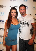 JWoww in a tight dress