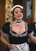 Kat Dennings as a French Maid