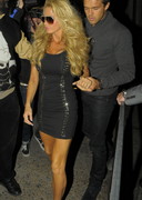 Katie Price in a tight dress