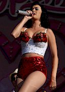 Katy Perry is busty in concert