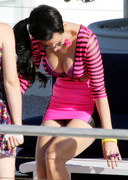 Katy Perry rooftop cleavage