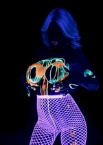 Glow in the dark lingerie