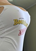 Kayla Kiss in a Boobie Blog top