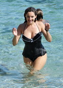 Kelly Brook in a bikini