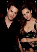 Kelly Brook cleavage at Crazy Horse