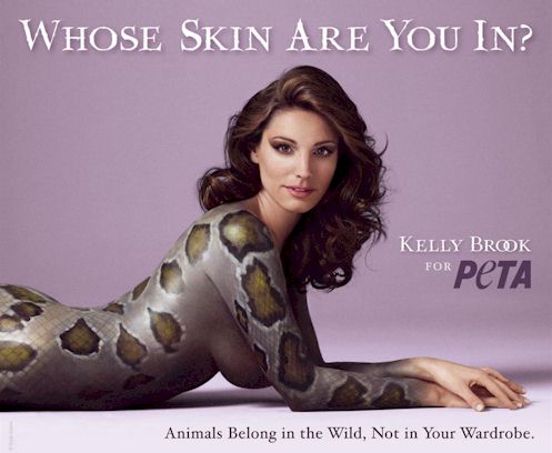 Kelly Brook for PETA