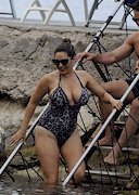 Kelly Brook in a swimsuit