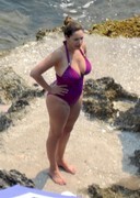 Kelly Brook in a swimsuit