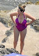 Kelly Brook in a swimsuit