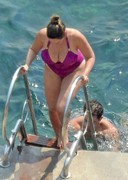 Kelly Brook in a swimsuit
