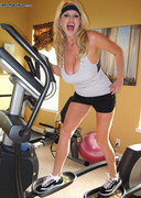 Kelly Madison work out