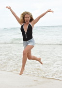 Kendra Wilkinson in a swimsuit