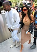 Kim Kardashian Cleavage in Toronto