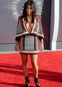 Kim Kardashian cleavage at 2014 MVMA