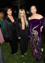 Kim Kardashian braless cleavage