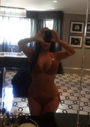 Kim Kardashian in a bikini