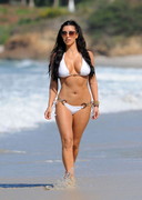 Kim Kardashian in a bikini