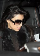 Kim Kardashian in a see through top