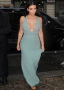 Kim Kardashian cleavage