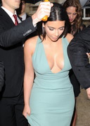 Kim Kardashian cleavage