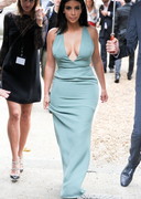 Kim Kardashian cleavage