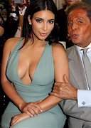 Kim Kardashian cleavage