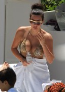 Kim Kardashian bikini candids