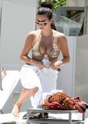 Kim Kardashian bikini candids