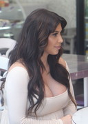 Kim Kardashian cleavage