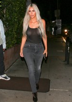 Kim Kardashian see through